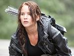 Jennifer as Katniss in The Hunger Games